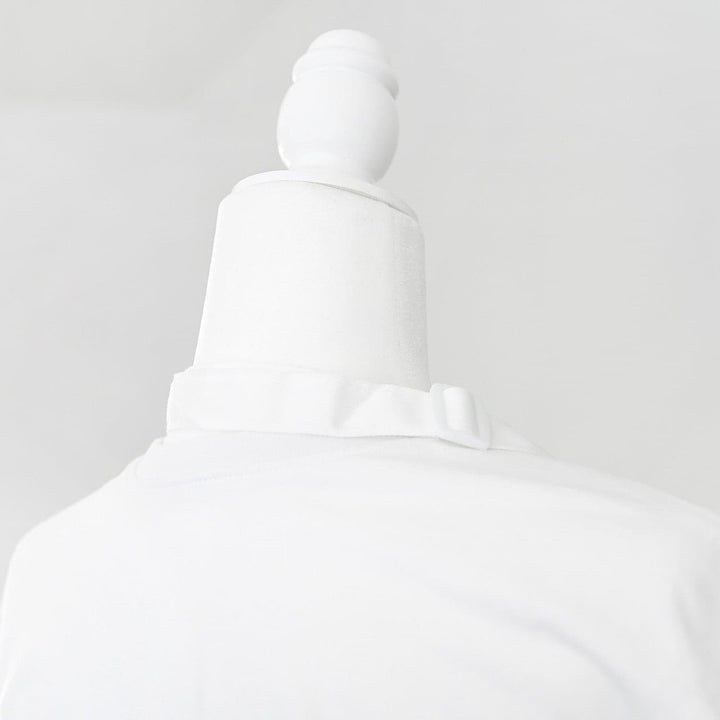 Artsy Apron: Yellow & Pink Ornamental Bouquet - White