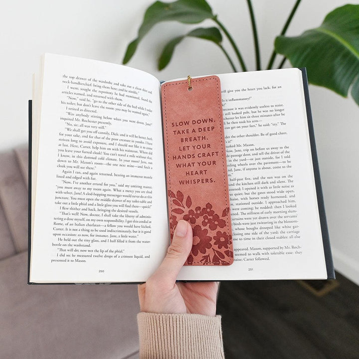 Cozy Comfort 2025 Leather Bookmark