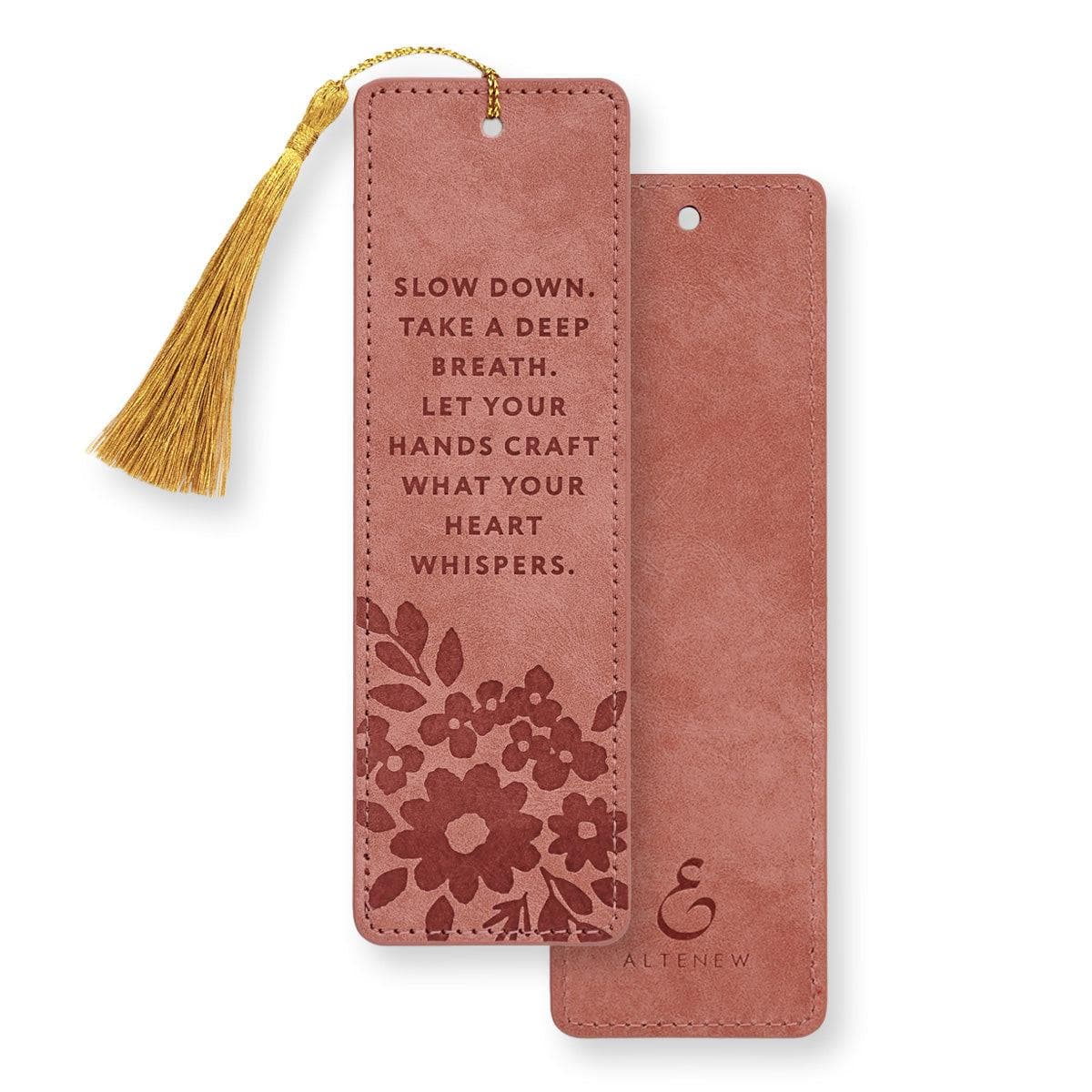 Cozy Comfort 2025 Leather Bookmark