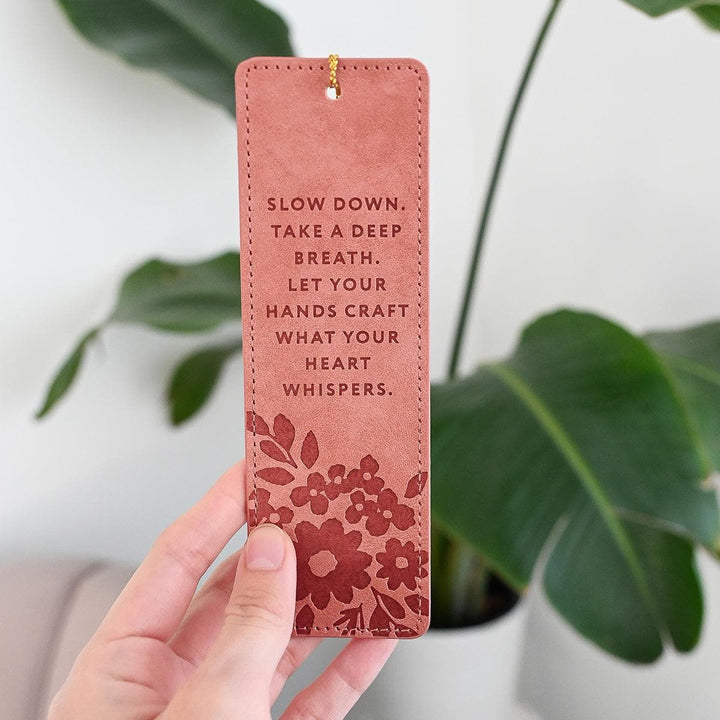 Cozy Comfort 2025 Leather Bookmark