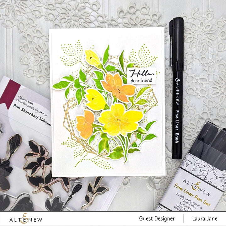 Be Creative Arts Crafts Stationery & Gifts Fine Liner Pen Set