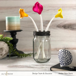 Tieling Scenery Stationery Co., Ltd Stationery & Gifts Flower Gel Pen Set - Calla Lily