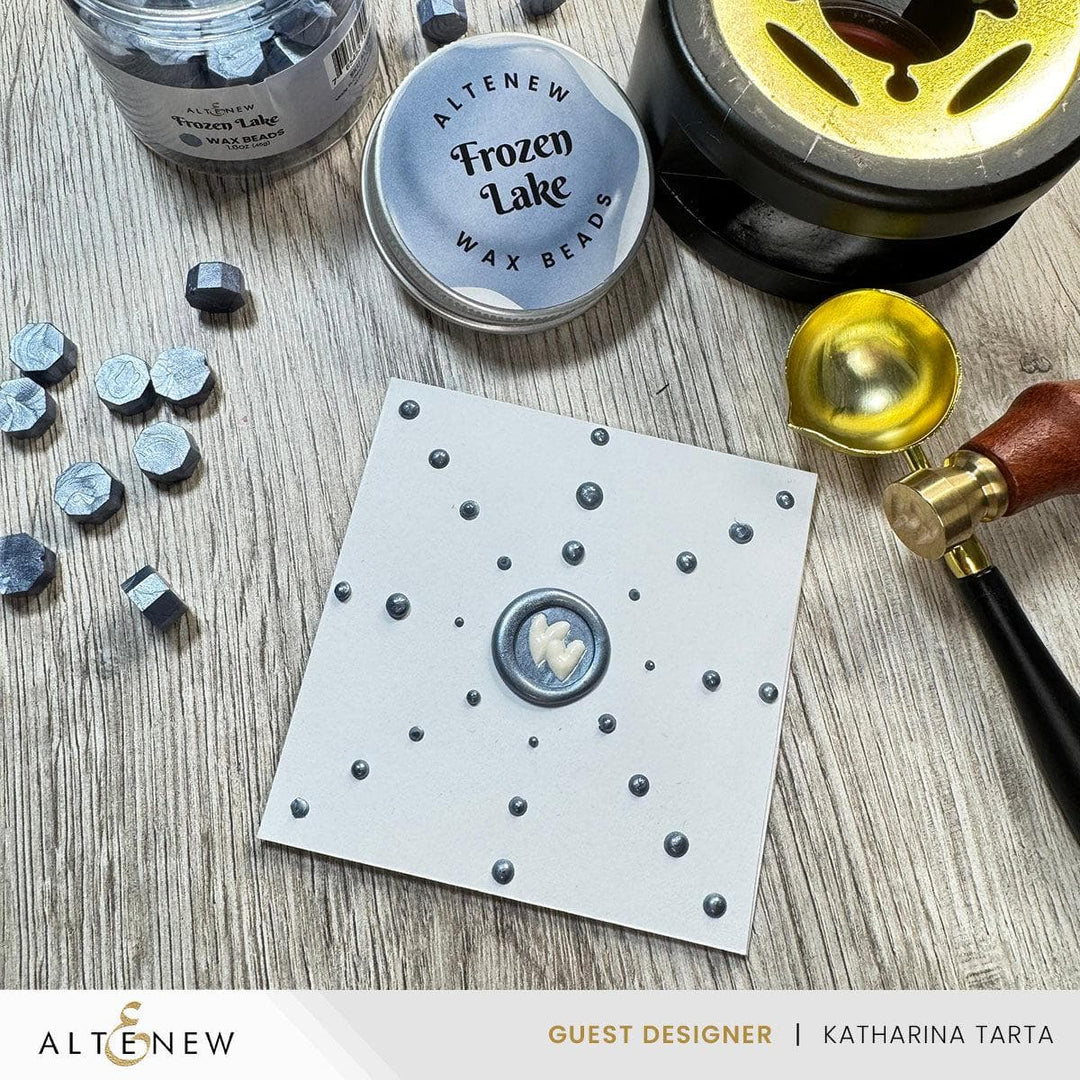 Frozen Lake Wax Beads