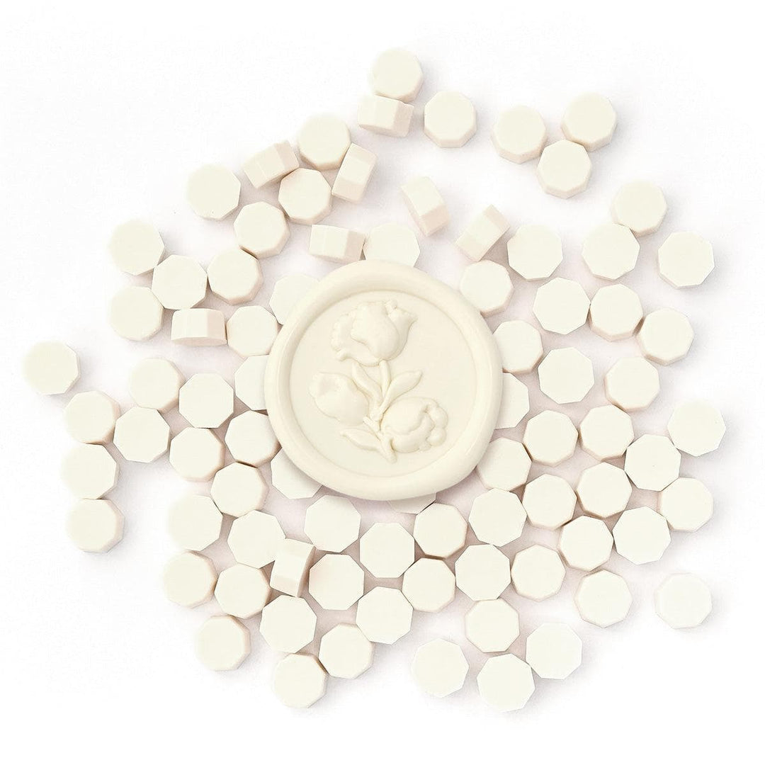 Milky White Wax Beads