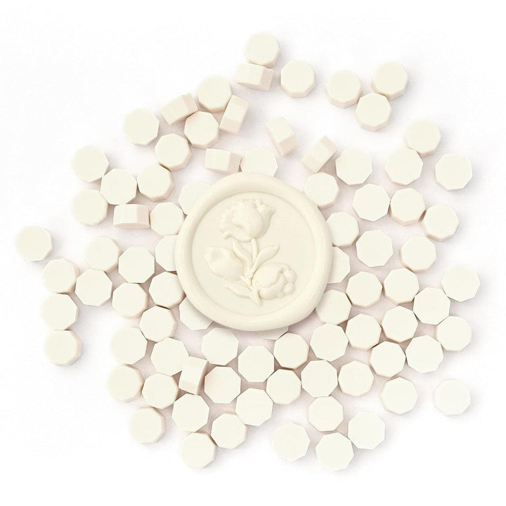 Milky White Wax Beads