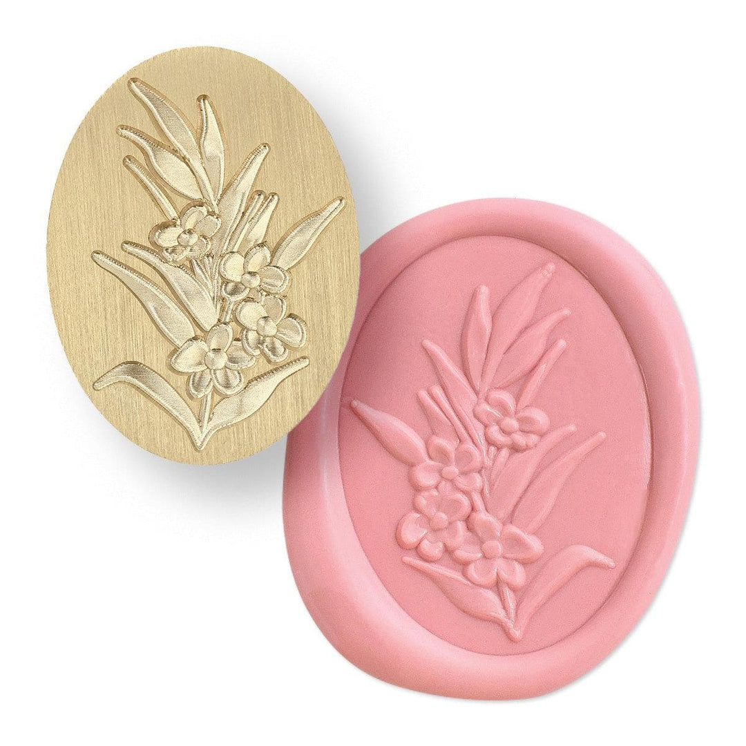 Painted Grass Wax Seal Stamp