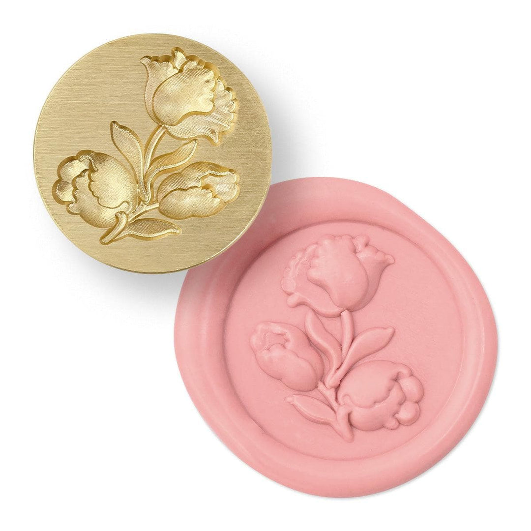 Tulip Motif Wax Seal Stamp