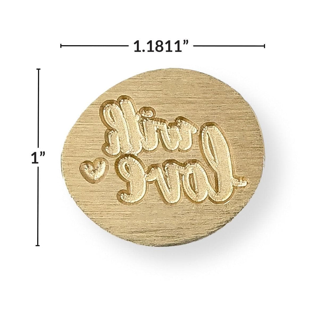 With Love Wax Seal Stamp