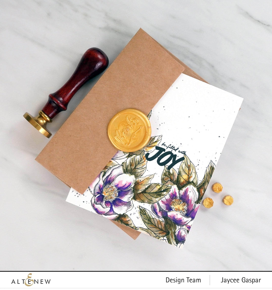 Chinesecrafts Stationery & Gifts Wax Seal Beads Set - Garnet