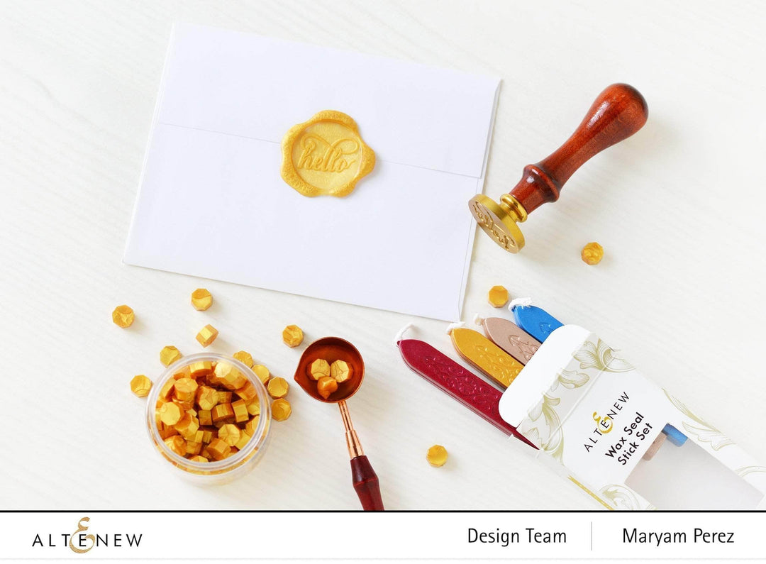 Chinesecrafts Stationery & Gifts Wax Seal Stamp - Just Hello