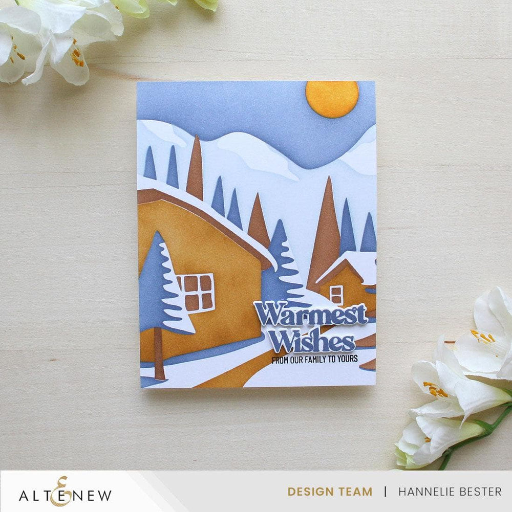 Abstract Village Builder Stencil Set (4 In 1)