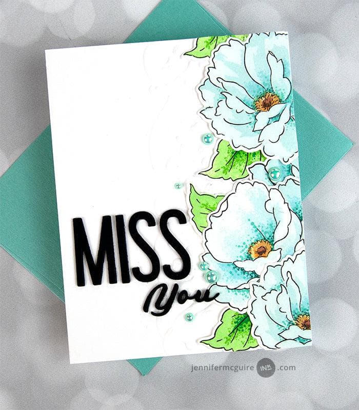 Photocentric Stencil Airbrushed Flowers Mask Stencil