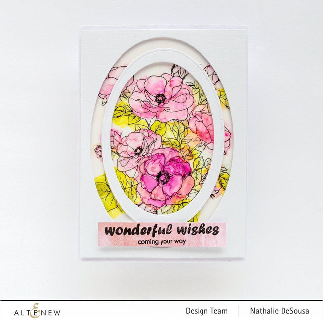 Photocentric Stencil Amaryllis Mask Stencil
