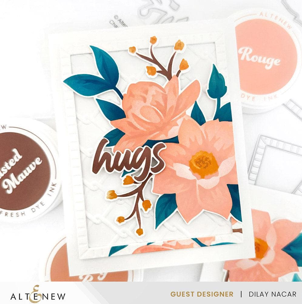 Stencil Art: Charming Delight & Add-on Die Bundle