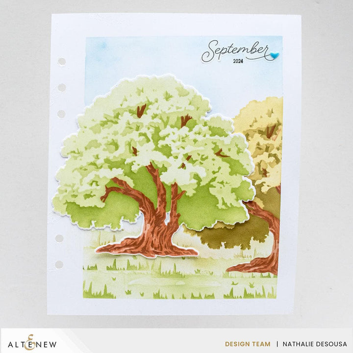Stencil Art: Strong Oak & Add-on Die Bundle