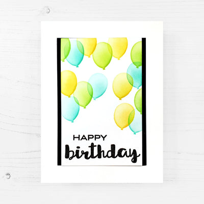 Photocentric Stencil Baby Shower Simple Coloring Stencil