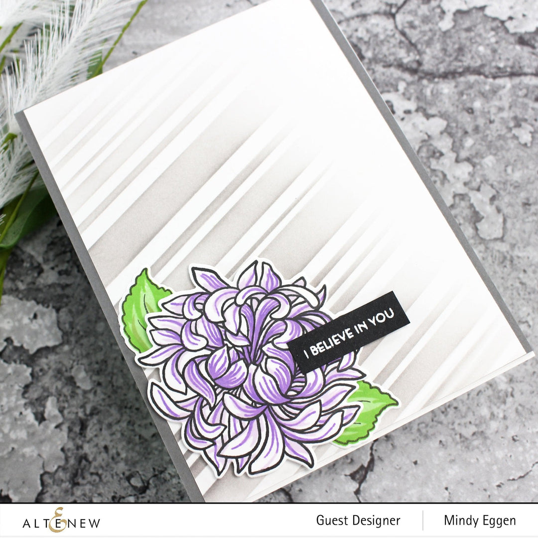 Photocentric Stencil Beach Towel Stripes Stencil