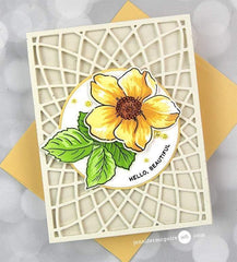 Photocentric Stencil Beauty Within Simple Coloring Stencil Set