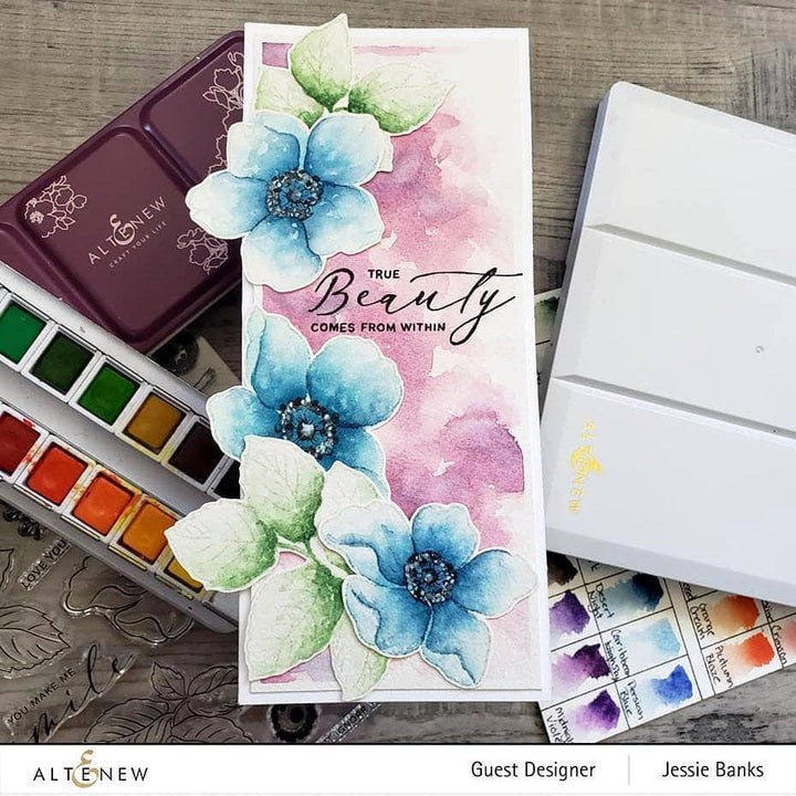 Photocentric Stencil Beauty Within Simple Coloring Stencil Set