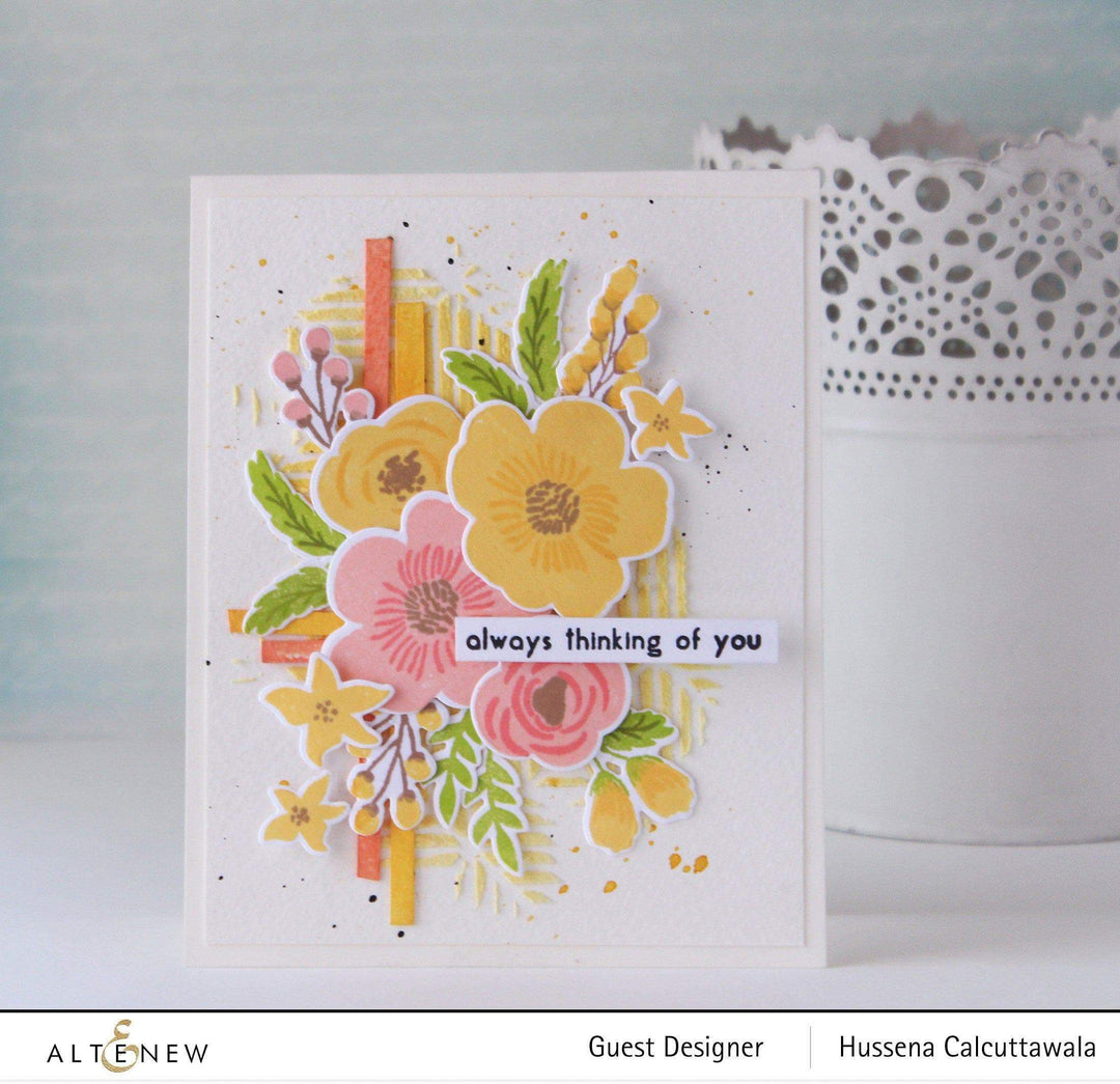 Photocentric Stencil Beveled Squares Stencil