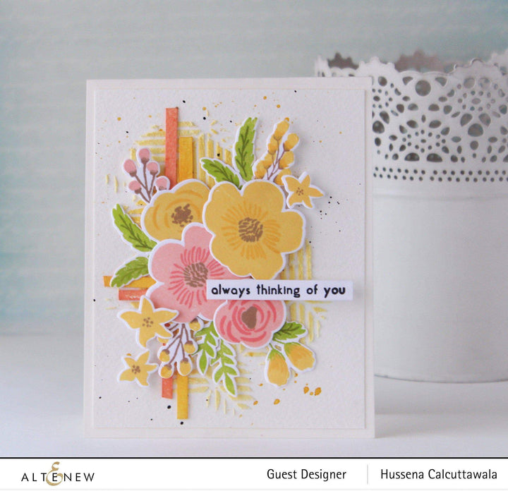 Photocentric Stencil Beveled Squares Stencil