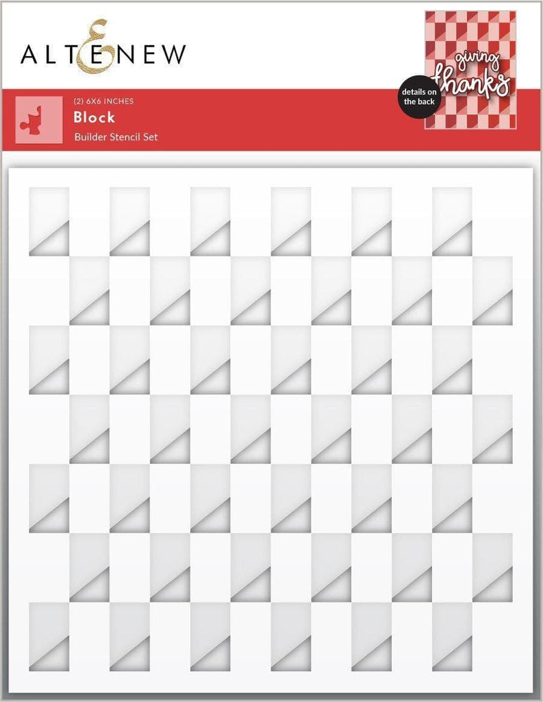 16-Pack Geometric Stencils 6 x 6 Inch Painting Templates for