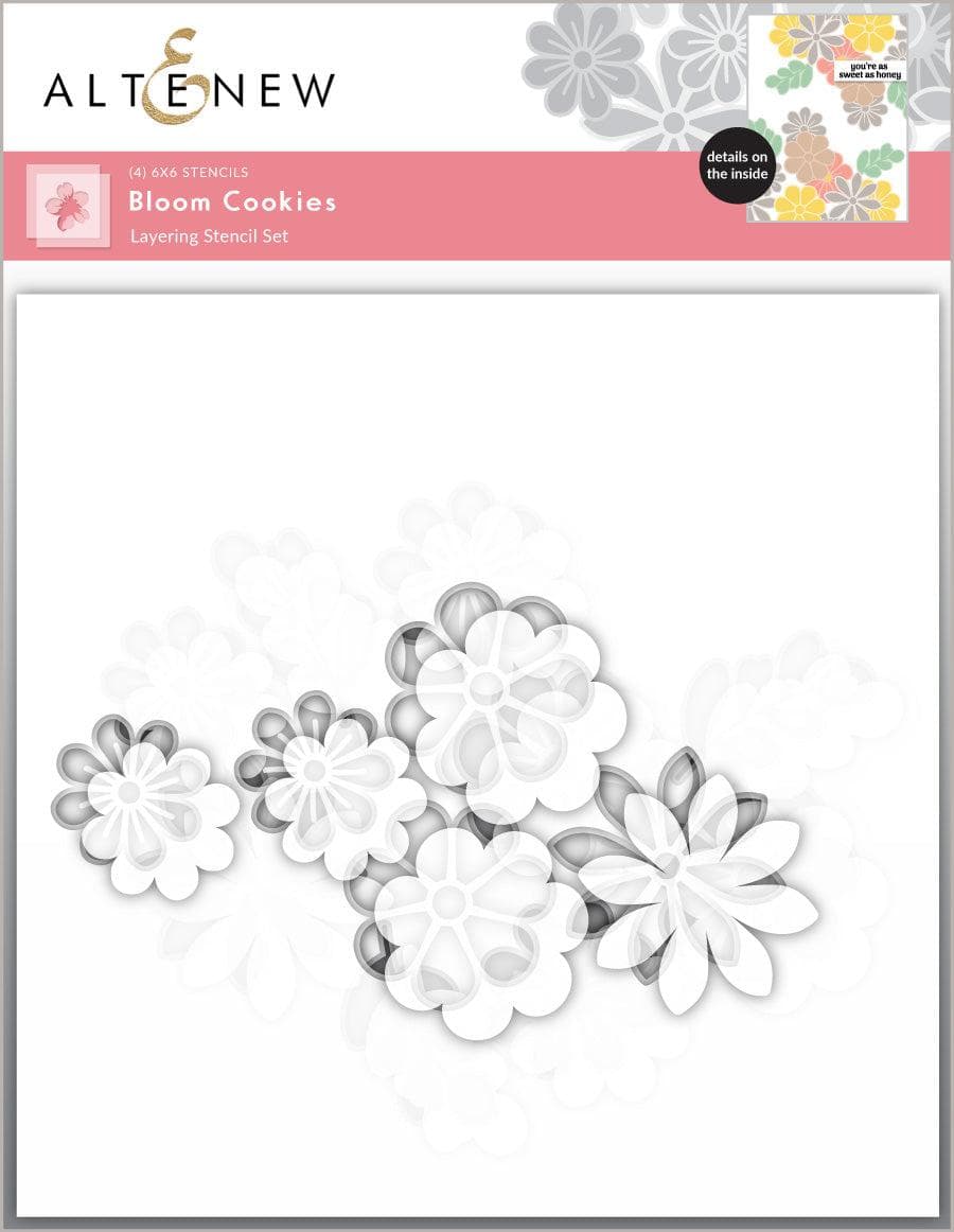 Bloom Cookies Layering Stencil Set (4 in 1)