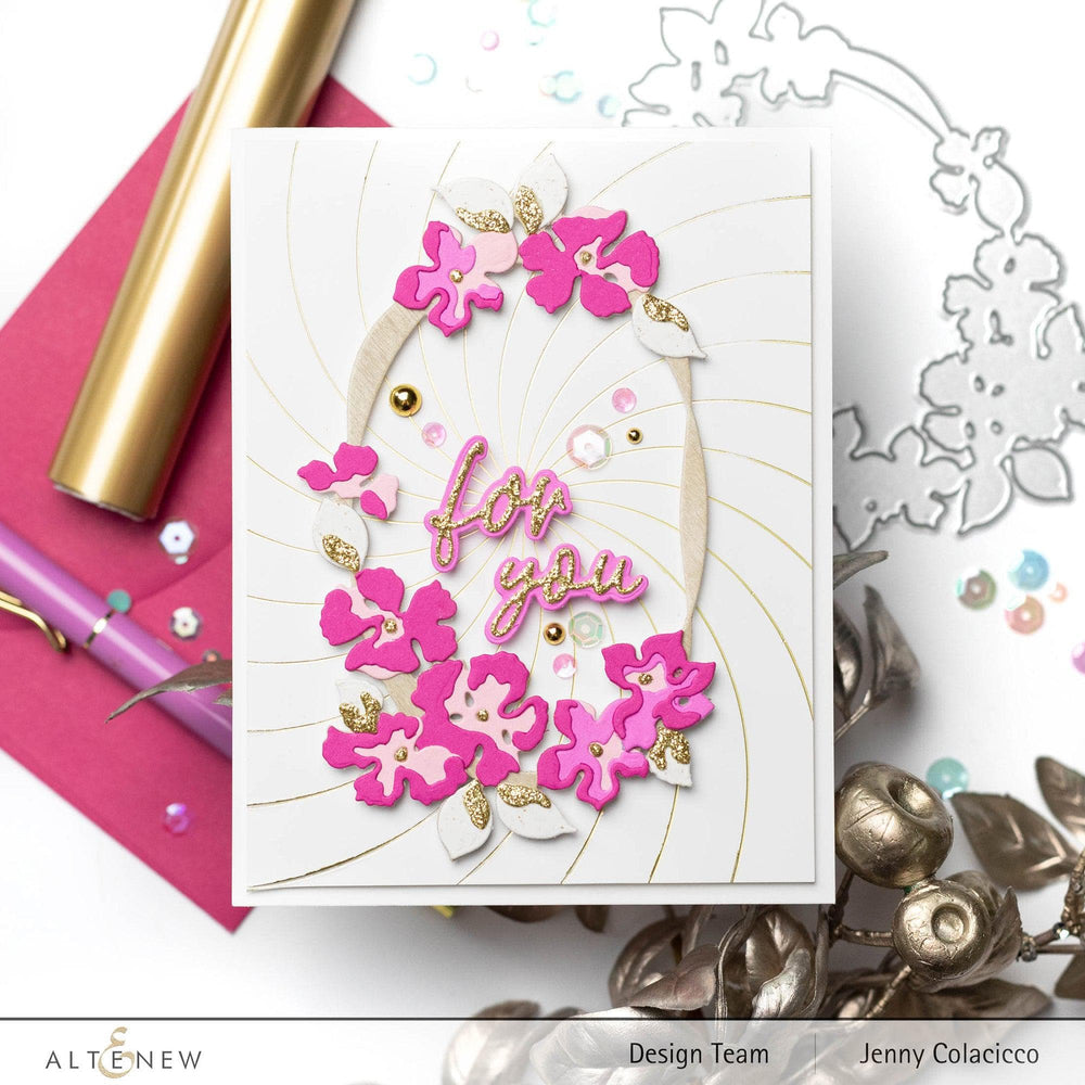 Photocentric Stencil Blooming Flower Bed Stencil Set (3 in 1)