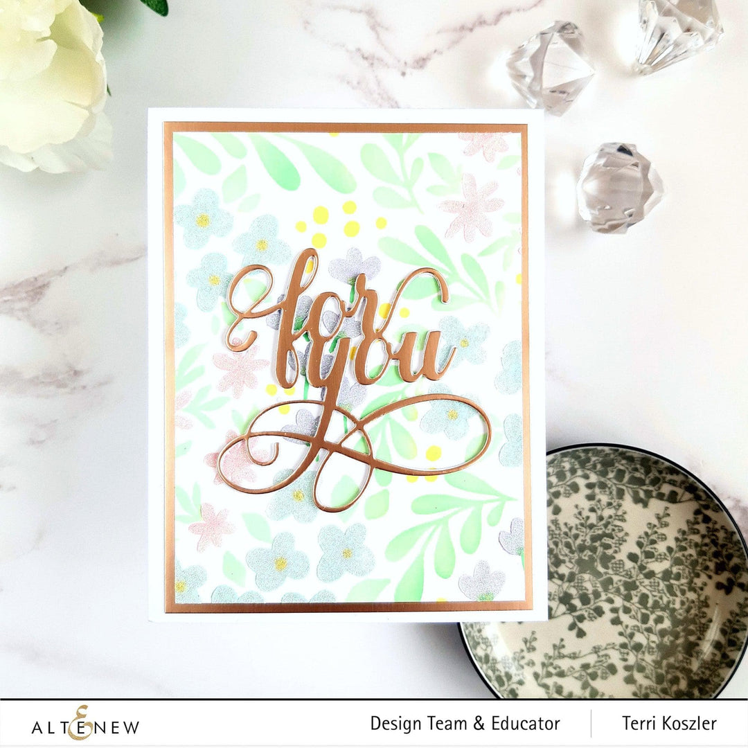 Photocentric Stencil Blooming Flower Bed Stencil Set (3 in 1)