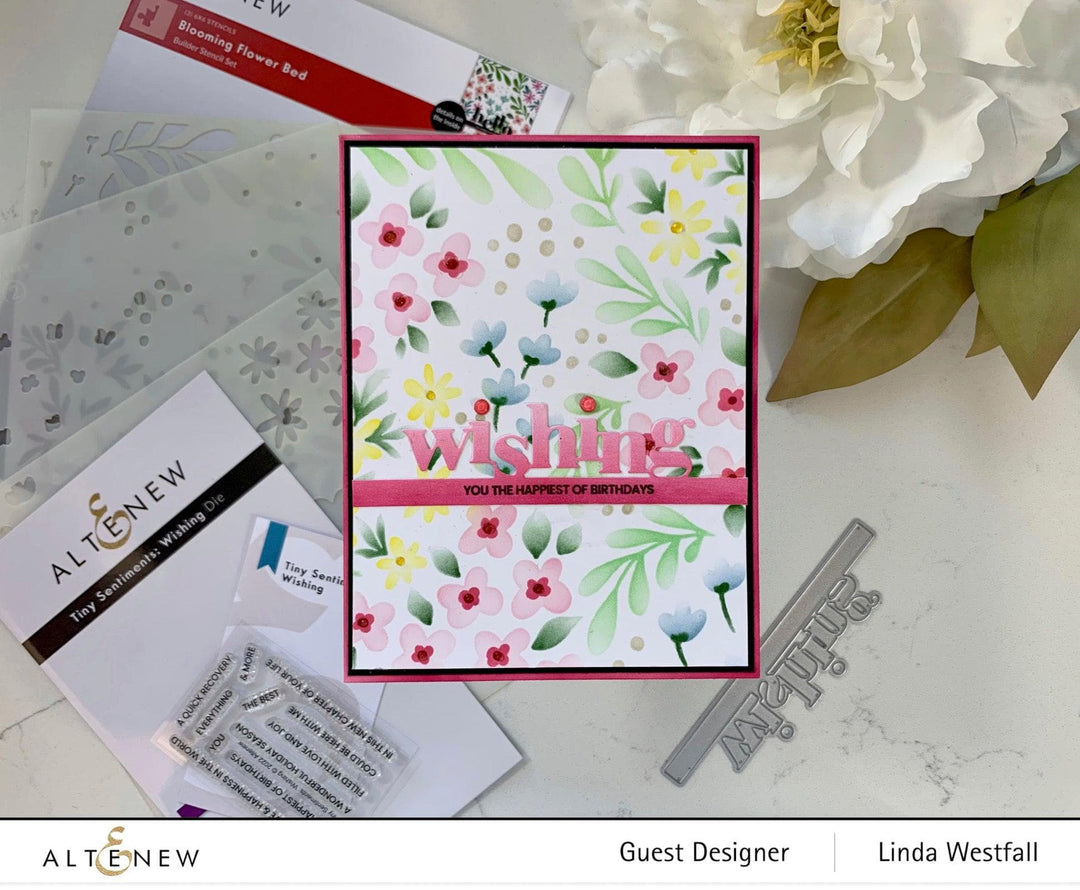 Photocentric Stencil Blooming Flower Bed Stencil Set (3 in 1)