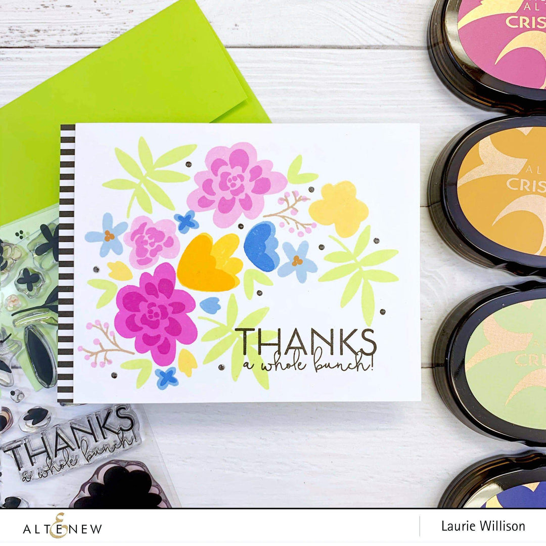 Photocentric Stencil Bold Bunch Mask Stencil