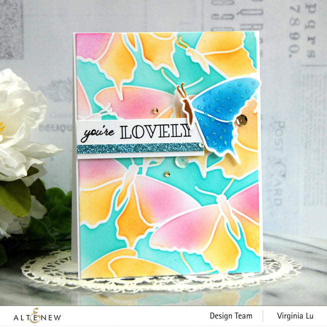 Photocentric Stencil Bountiful Butterflies Builder Stencil Set (3 in 1)