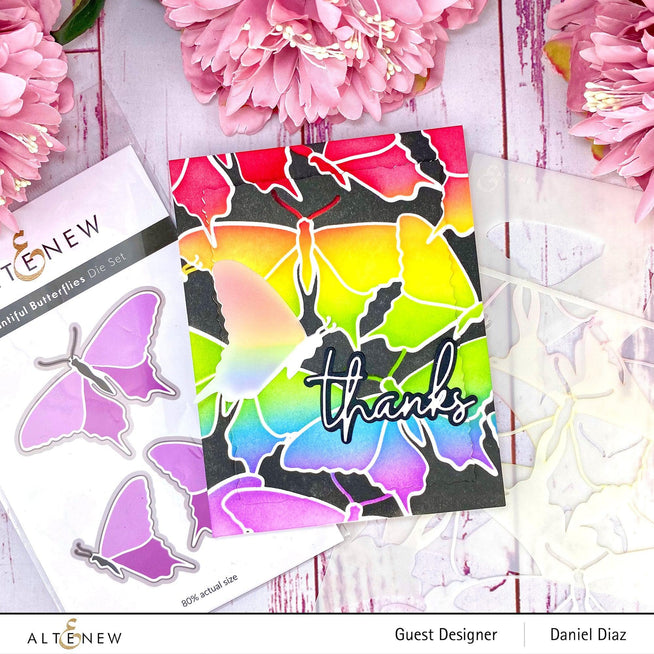 Photocentric Stencil Bountiful Butterflies Builder Stencil Set (3 in 1)