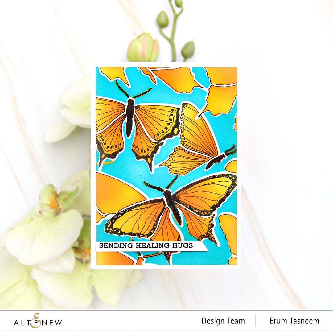 Photocentric Stencil Bountiful Butterflies Builder Stencil Set (3 in 1)