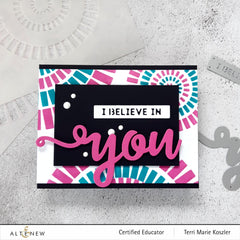 Photocentric Stencil Brick Rosette Builder Stencil Set (2 in 1)