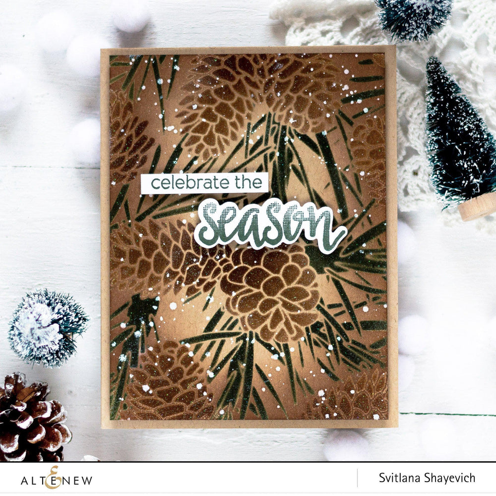 Altenew Stencil Bundle Classic Pine Stencil Bundle