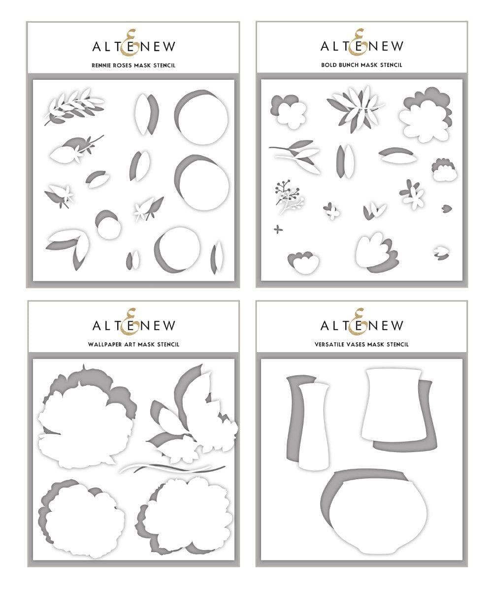 Altenew Stencil Bundle Fond Appreciation Mask Stencil Bundle