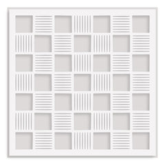 Checkerboard Tiles Background Stencil