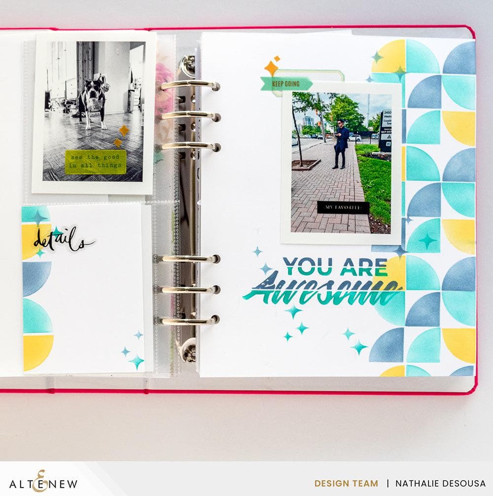 Chrome Sentiments Stencil