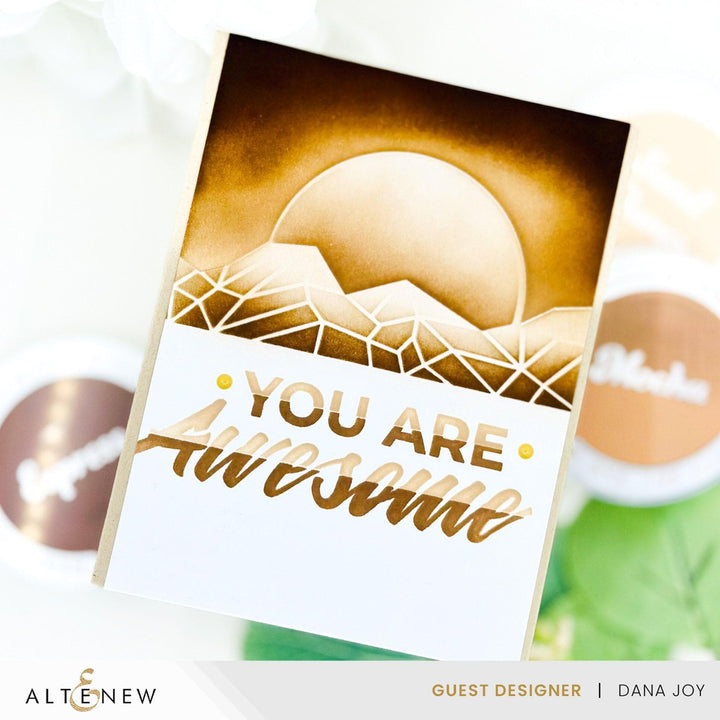 Chrome Sentiments Stencil