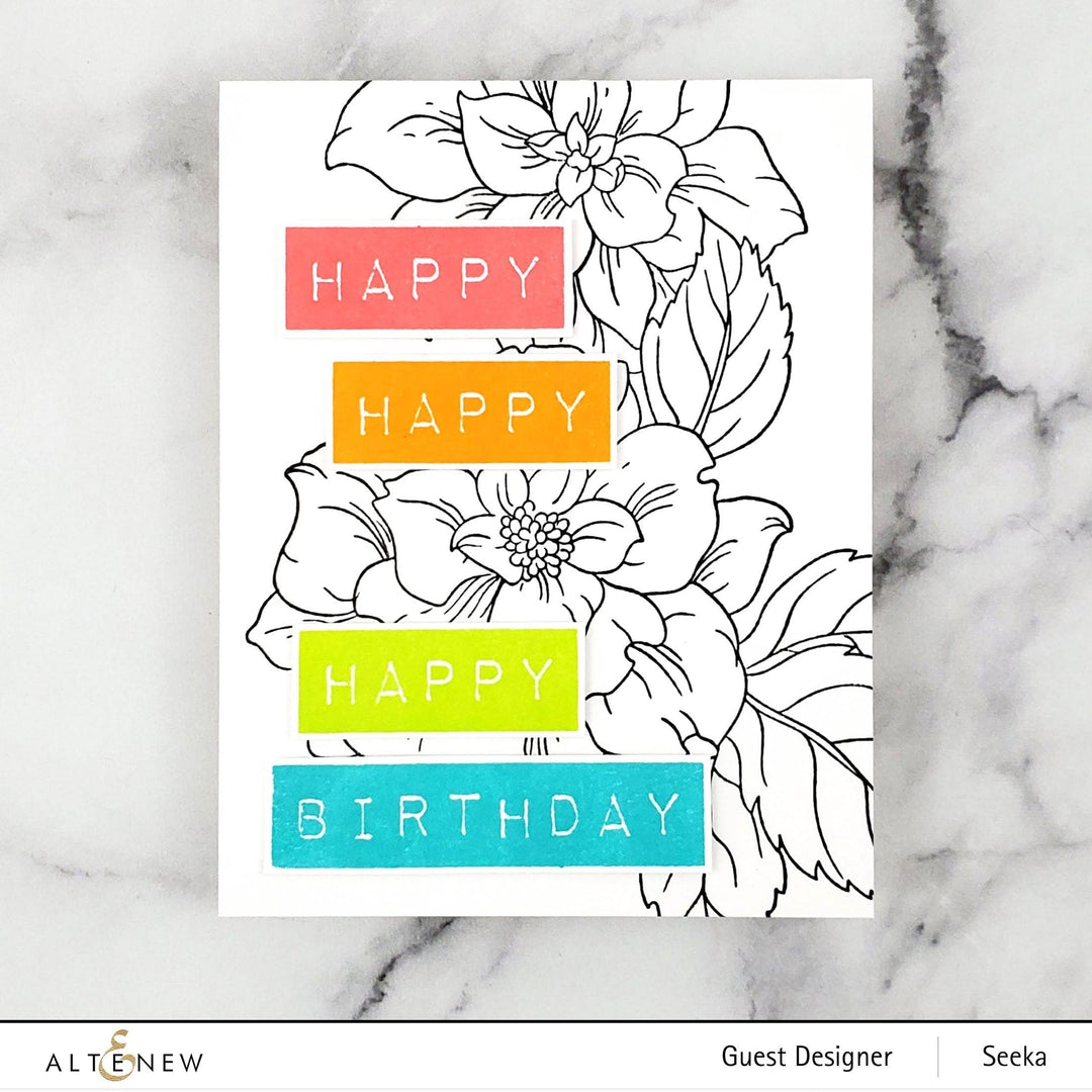 EXP Factors Stencil Courageous You Layering Stencil Set (3 in 1)