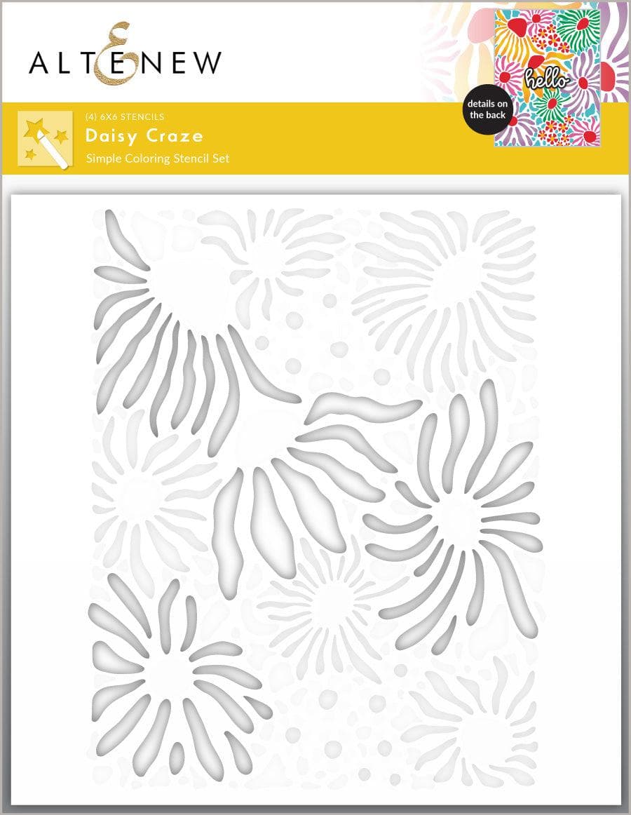 Daisy Craze Stencil Set (4 in 1)
