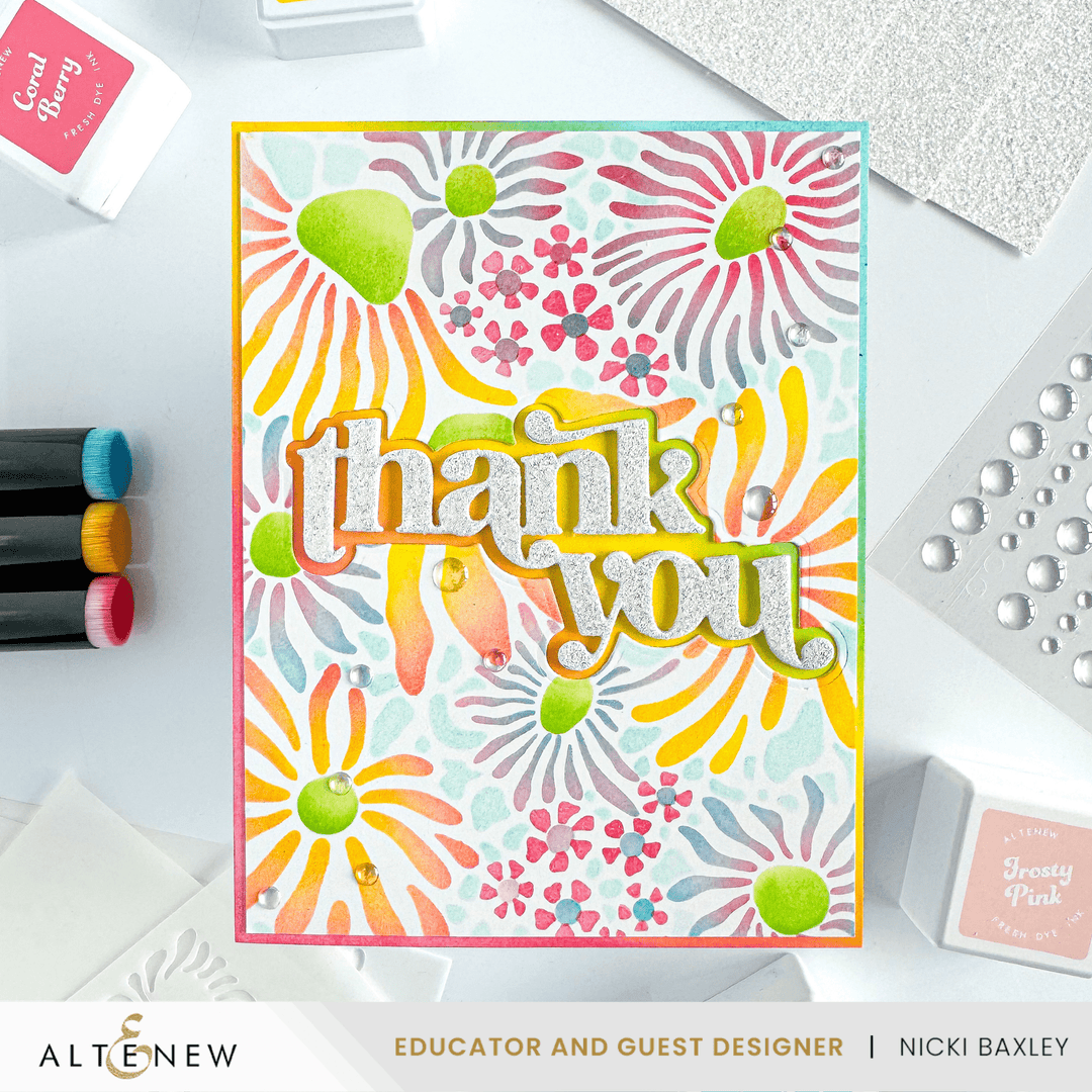 Daisy Craze Stencil Set (4 in 1)