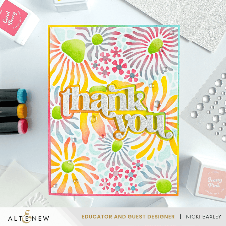 Daisy Craze Stencil Set (4 in 1)