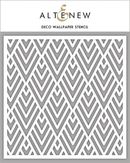 Photocentric Stencil Deco Wallpaper Stencil