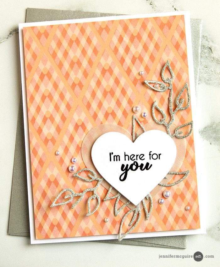 Photocentric Stencil Deco Wallpaper Stencil