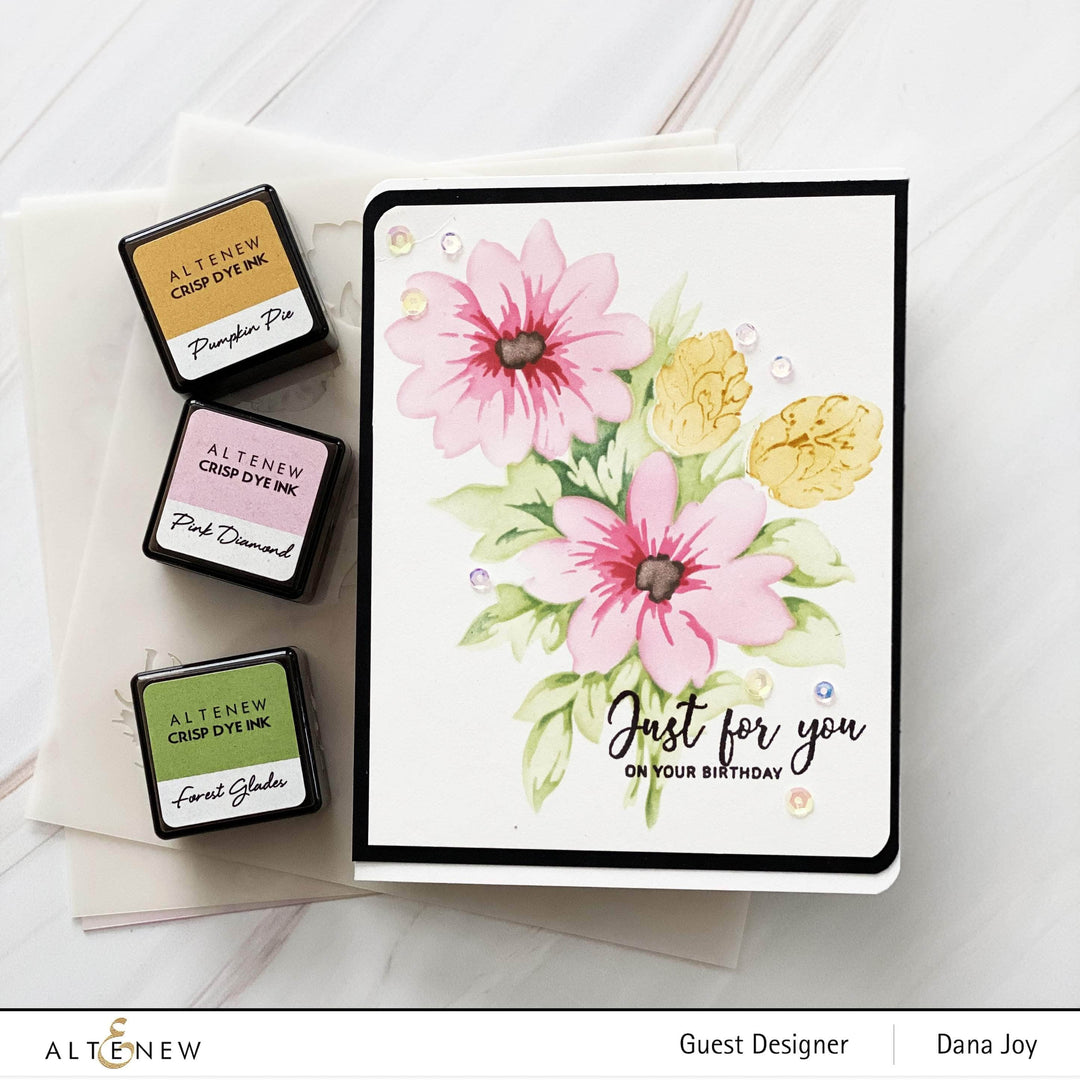 Altenew Stencil & Die Bundle Flower Bunch Layering Stencil & Die Bundle