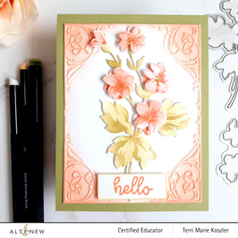 Altenew Stencil & Die Bundle Hill Blossoms Layering Stencil & Die Bundle