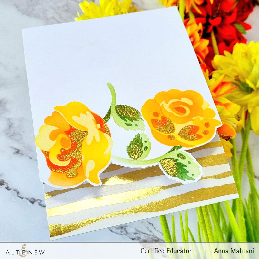 Altenew Stencil & Die Bundle Rose Buds Complete Bundle