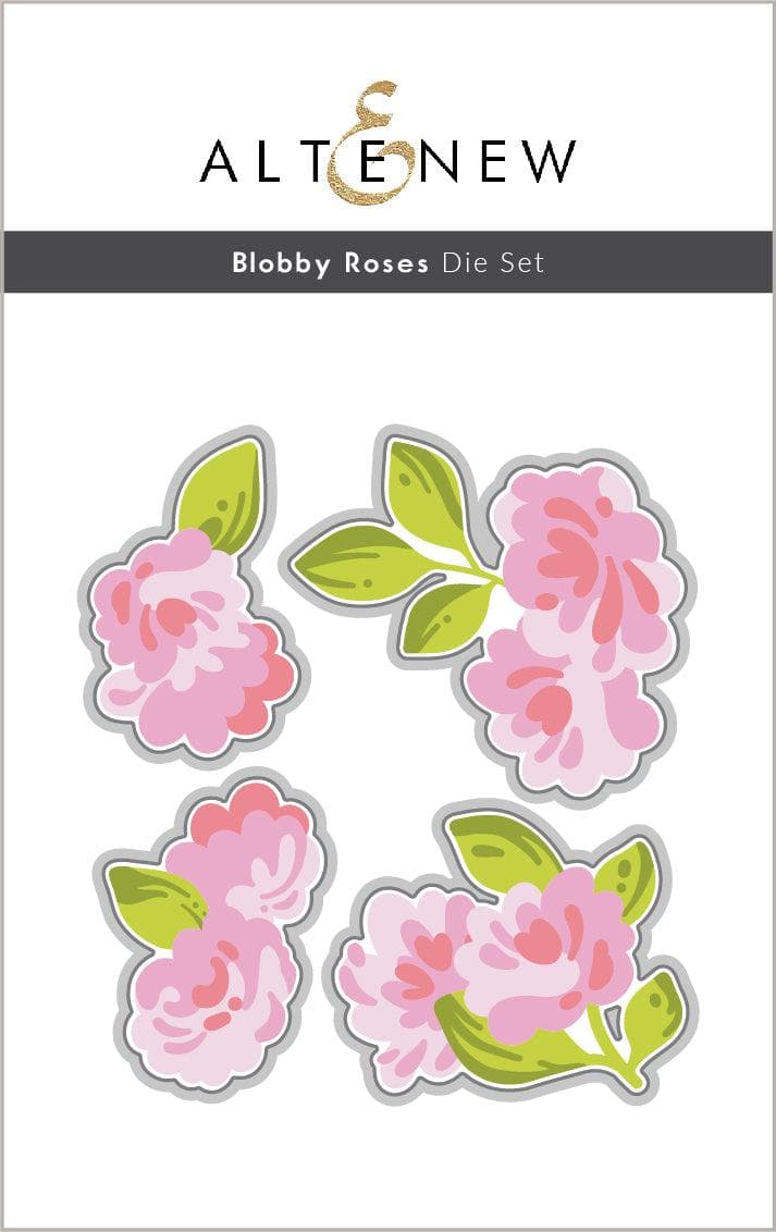Altenew Stencil & Die Bundle Blobby Roses Stencil & Die Bundle